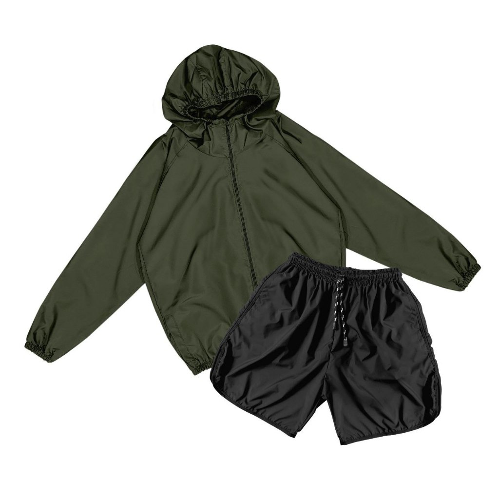 BATTLEWOLF - Sauna Suit Setelan Olahraga Unisex