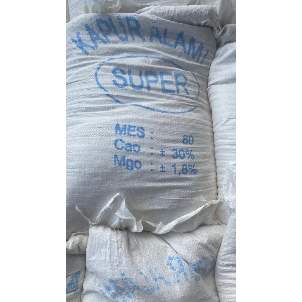 KAPUR DOLOMIT SUPER REPACK 1KG KAPUR PERTANIAN MESH 80 PEMBENAH TANAH