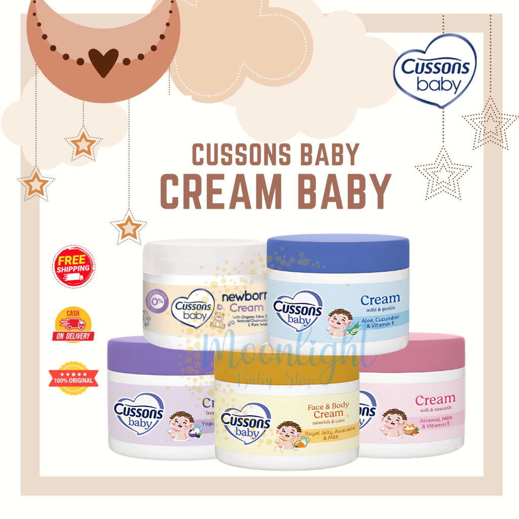 Cussons Baby Cream Krim Bayi 50gr 100gr