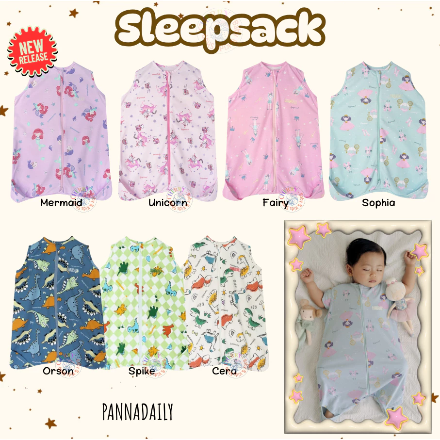 Bohopanna Sleep Sack 0-6 Bulan Bedong Selimut Kantong Tidur Bayi Swaddle Sleepsack Pannadaily Panna Daily CBKS