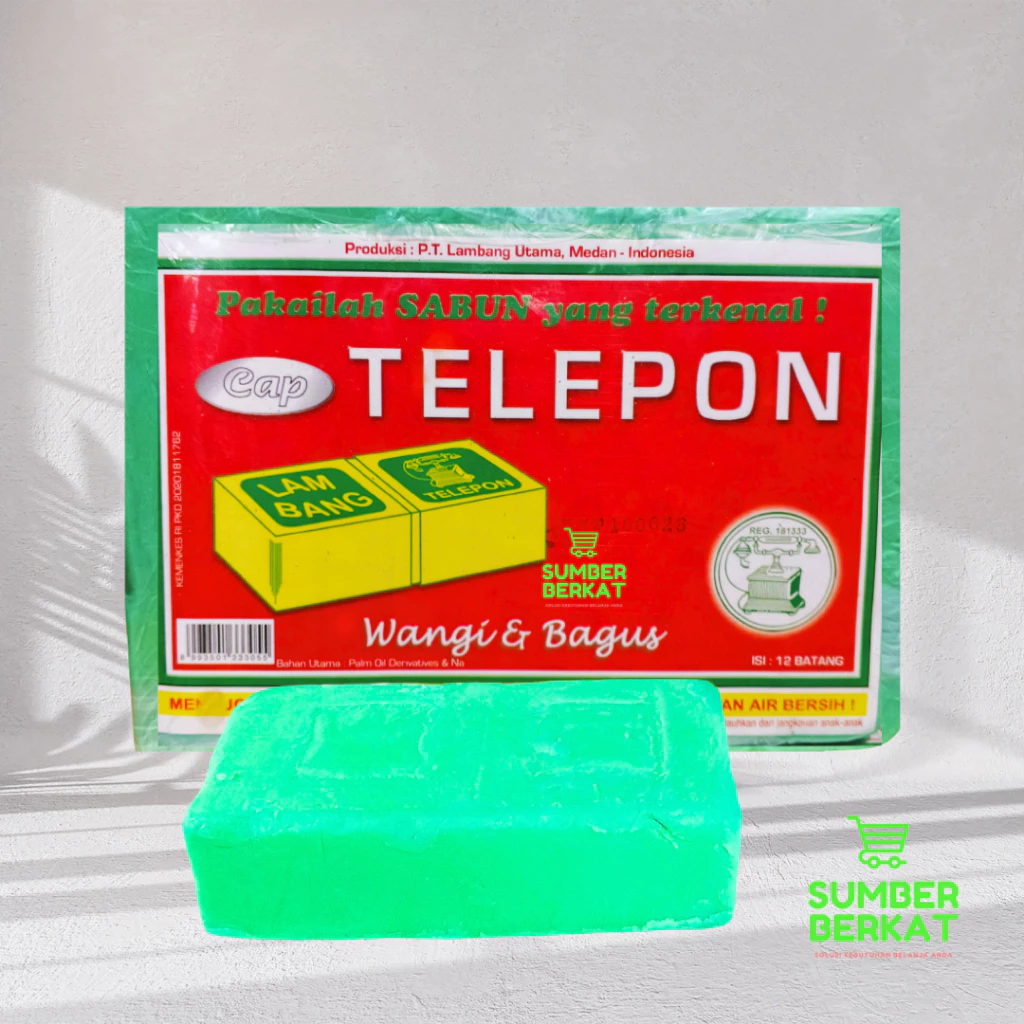 Sabun cuci batangan cap Telepon