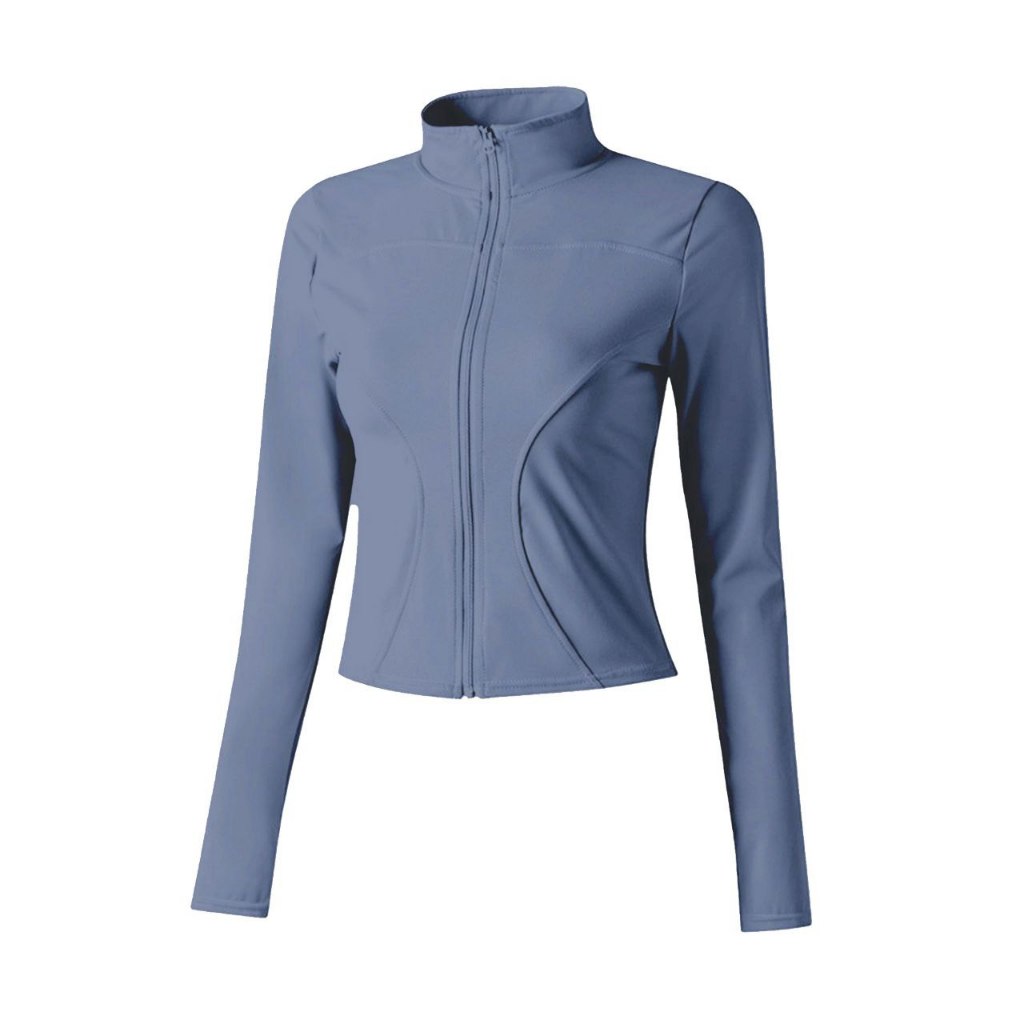 Battlewolf -Jaket Olahraga Wanita Lengan Panjang Hijab Sport Untuk Yoga/Fitness Sport