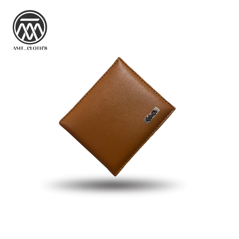 Amt_Cloth's Dompet Pria Grosir Plat Pu Leather Miniso Short Wallet