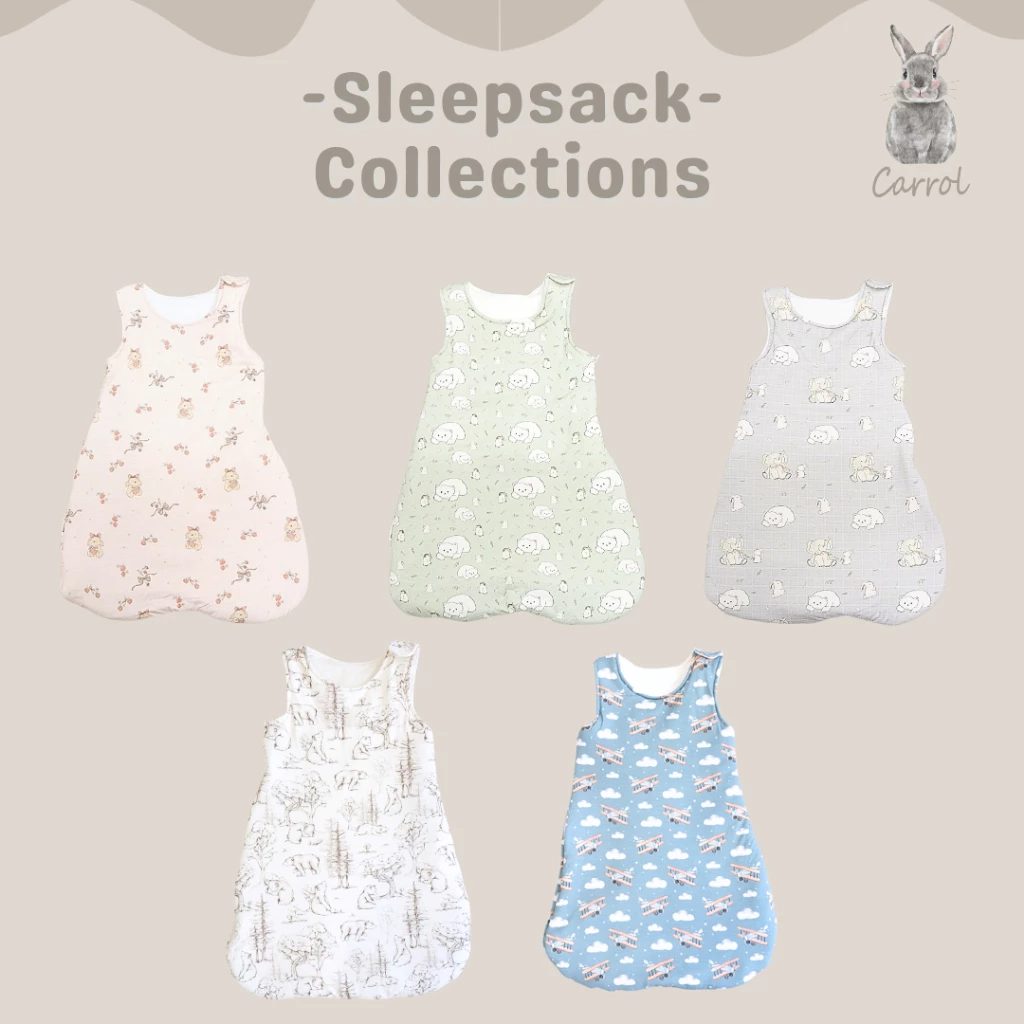 Carrol n Barrol Sleepsack, Sleep Bag 2026 Collections - Kantung Tidur Bayi