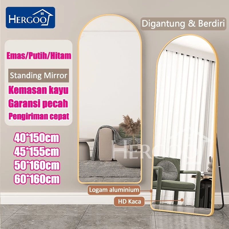 Standing mirror Cermin standing 160 X 50 CM Cermin Berdiri full body