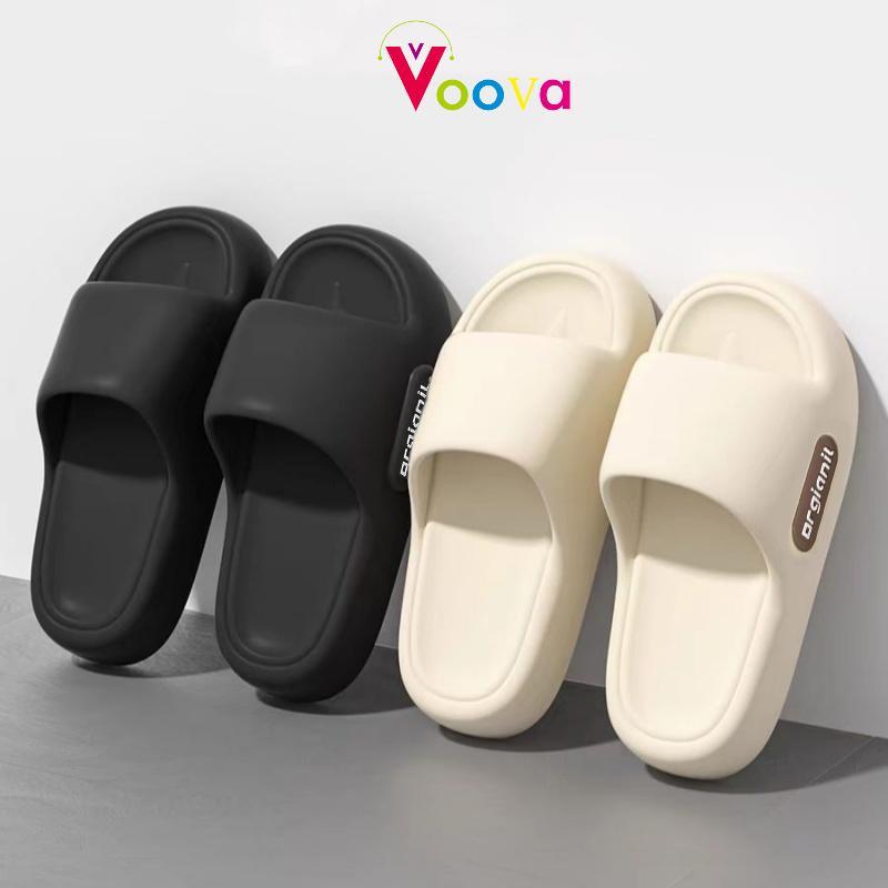 VOOVA Sandal Selop Wanita Karet Sol Lembut Bahan EVA Sandal Selop Pria Sandal Karet