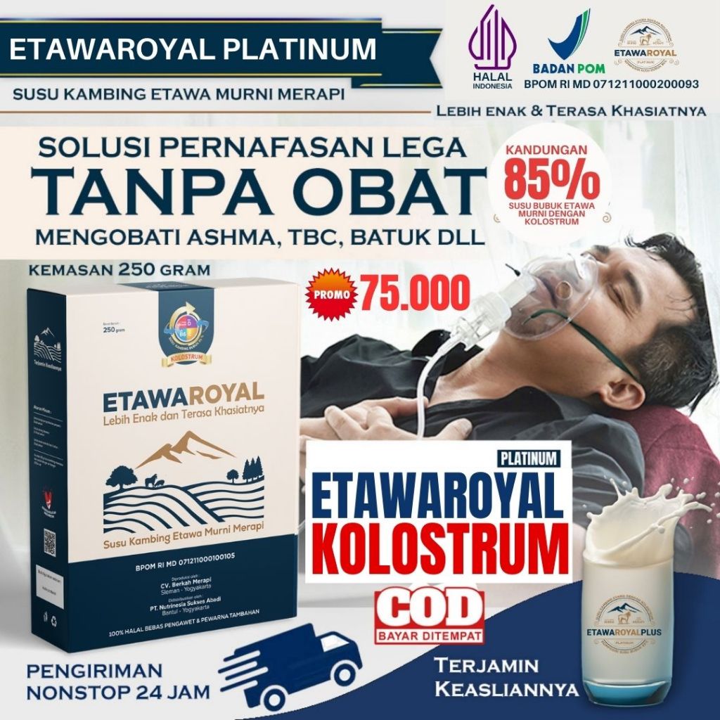 Etawaroyal Platinum - Perubahan merk Etawaplus Platinum Asli - Susu Kambing Etawa Untuk