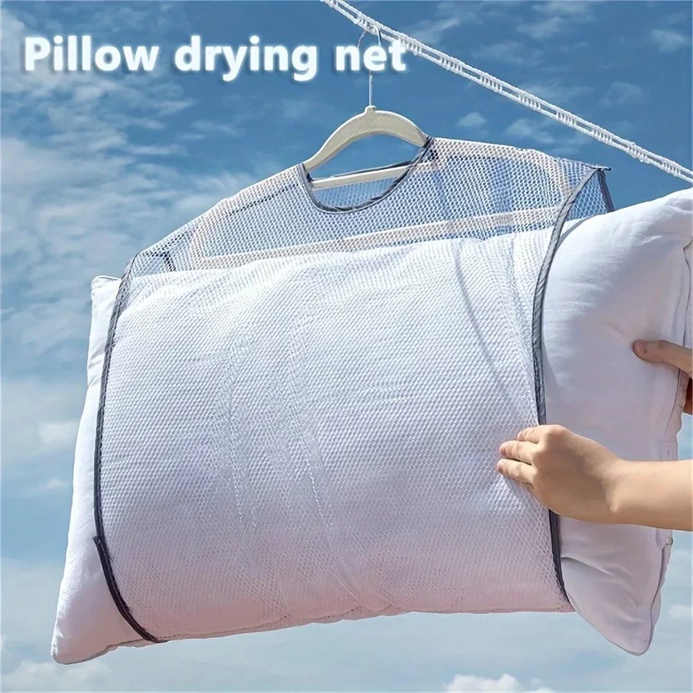 GANTUNGAN BANTAL JEMURAN BONEKA GULING JARING PILLOW HANGER SERBAGUNA