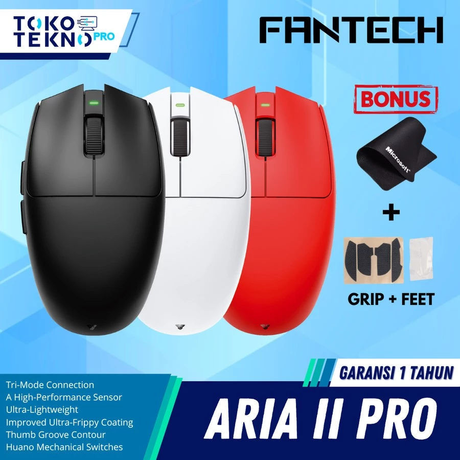 Review Fantech Aria XD7: Mouse Gaming Wireless Spesifikasi Dewa Harga Merakyat