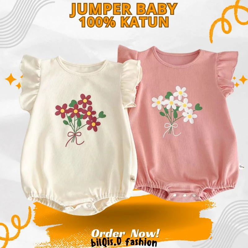 Bodysuit lexbong Bayi Anak Perempuan 100% Katun baju bayi Set Jumpsuit Newborn Usia 0-9 Bulan