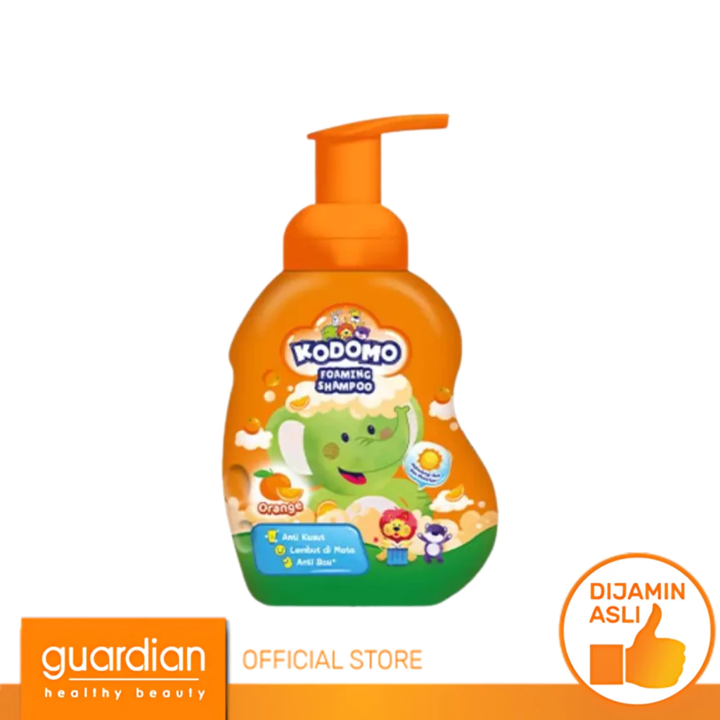 Kodomo Shampoo Foaming Orange Pump 250Ml