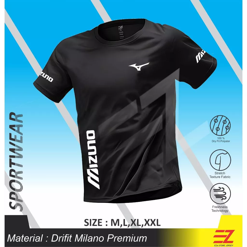 Kaos Cowok Cewek Atasan olahraga Jalan Santai Runing Sepeda Fitnes Sepak bola Futsal