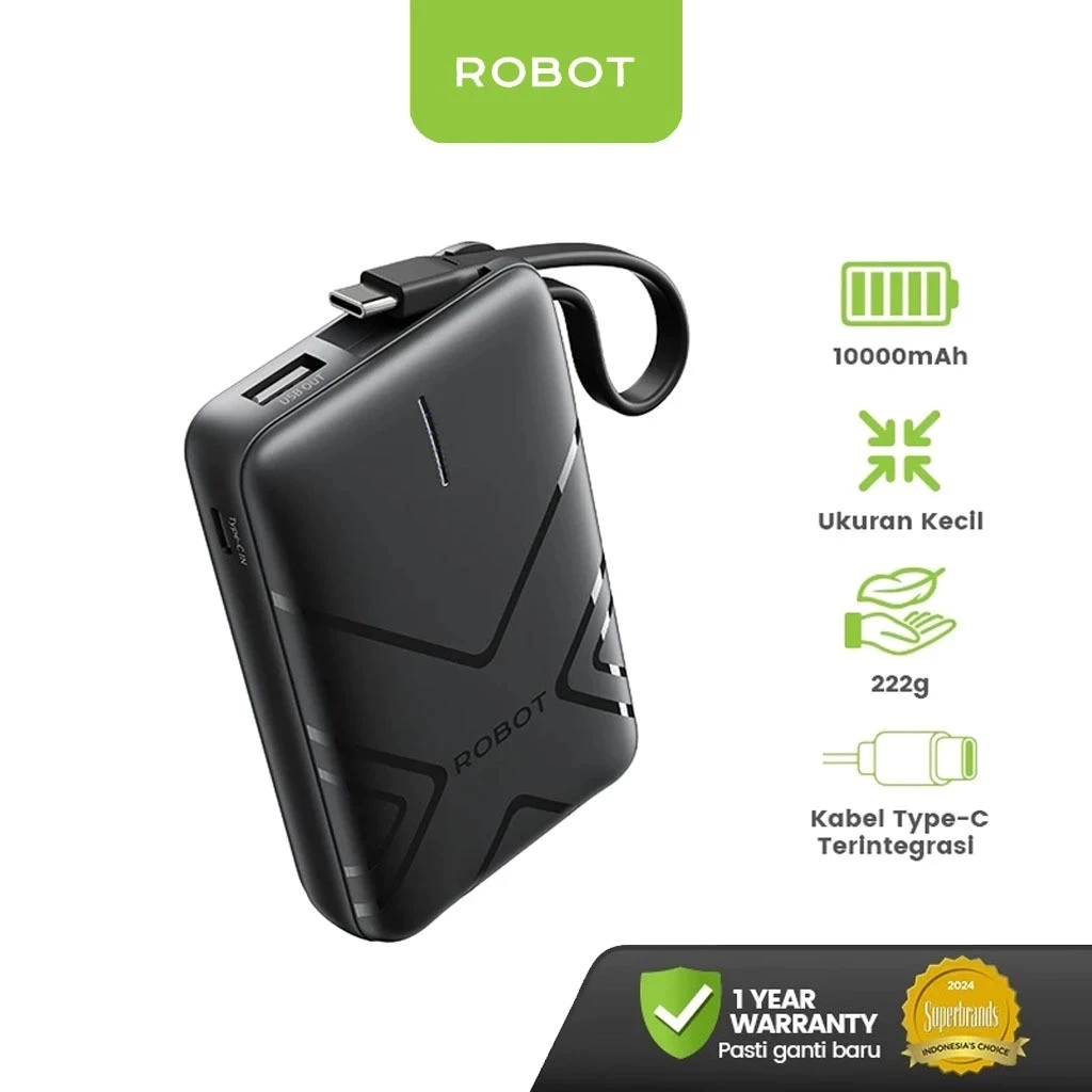 ROBOT Powerbank RT17 Mini 10000mAh 37W