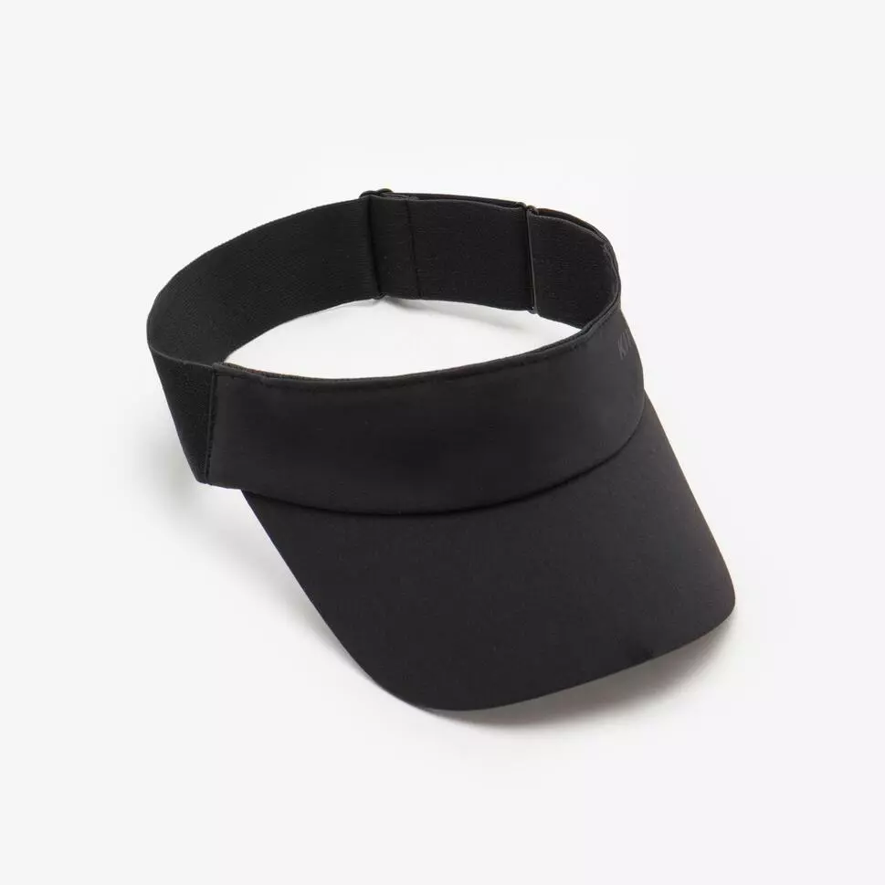 Decathlon KIPRUN Topi Lari Visor V2 - Hitam - 8841147
