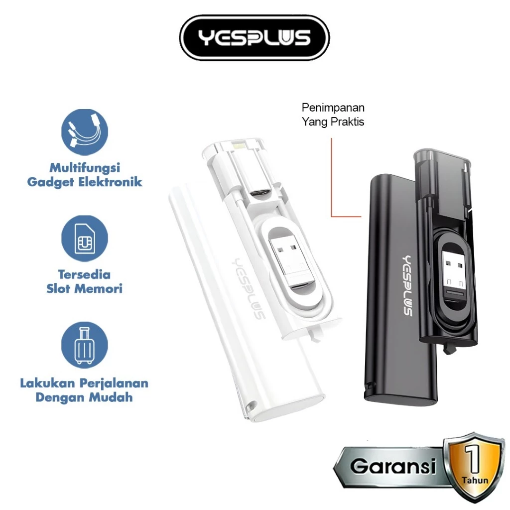 Multifunctional YESPLUS YS-852 Mini Digital Electronic Gadgets Storage Box