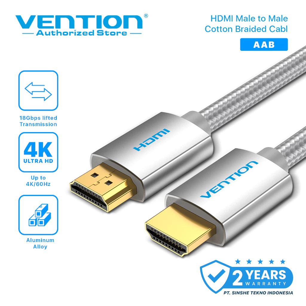 74. Vention Kabel HDMI V2.0b Cable 3D 4K 60Hz UHD