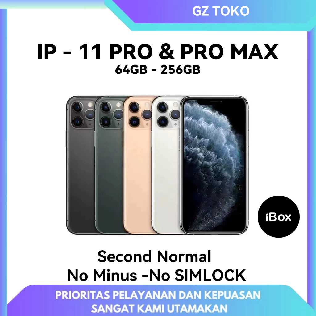 IBOX & IP 11 PRO/IP 11 PRO MAX Fullset Lcd Original 100% Mulus No Recond No Refurb