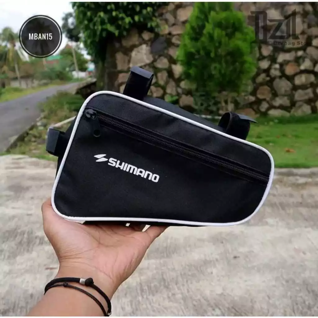TAS Sepeda GUNUNG SHIMANO - TAS Sepeda Segitiga Multifungsi