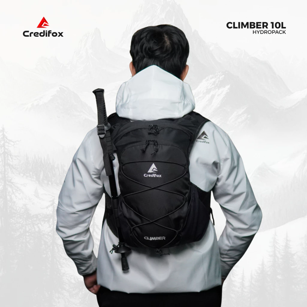 CREDIFOX Tas Hydropack Trail Running Seri Climber Kapasitas 10 Liter - tas hydropack
