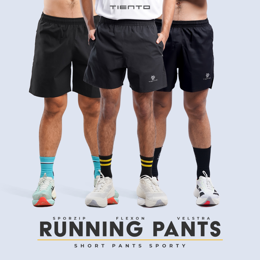 Tiento Short Pants Running Pria Celana Pendek Olahraga Lari