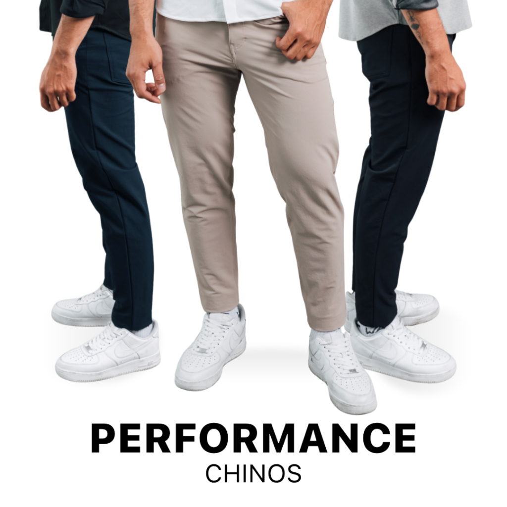 Atalon Performance Long Chino - Celana Chino Panjang Slim Fit WATER RESISTANT Casual