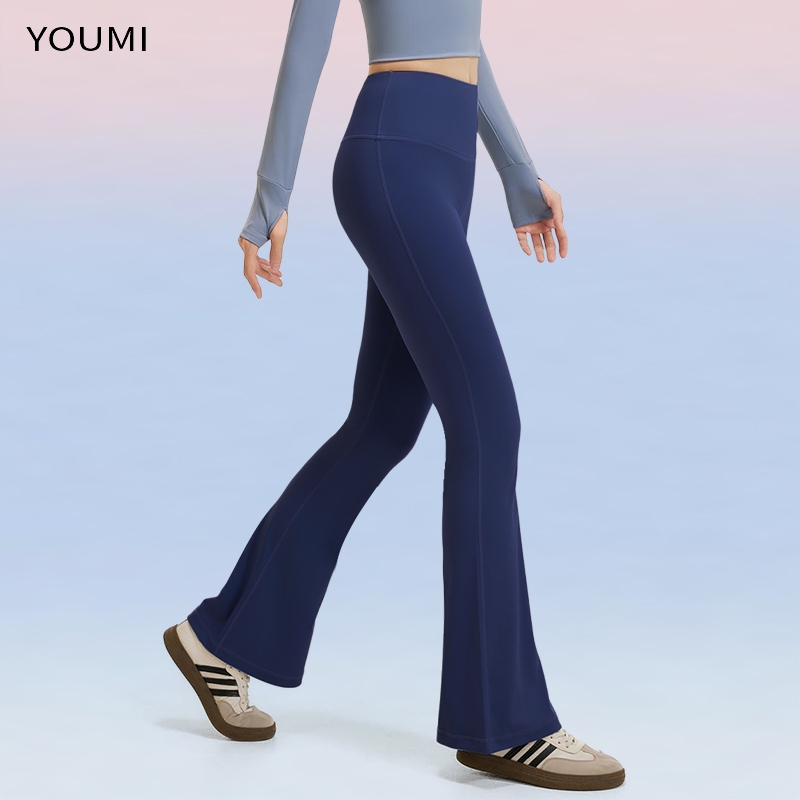 YOUMI Legging Cutbray Olahraga Wanita Premium Jumbo Panjang Celana Senam Aerobic Terbaru