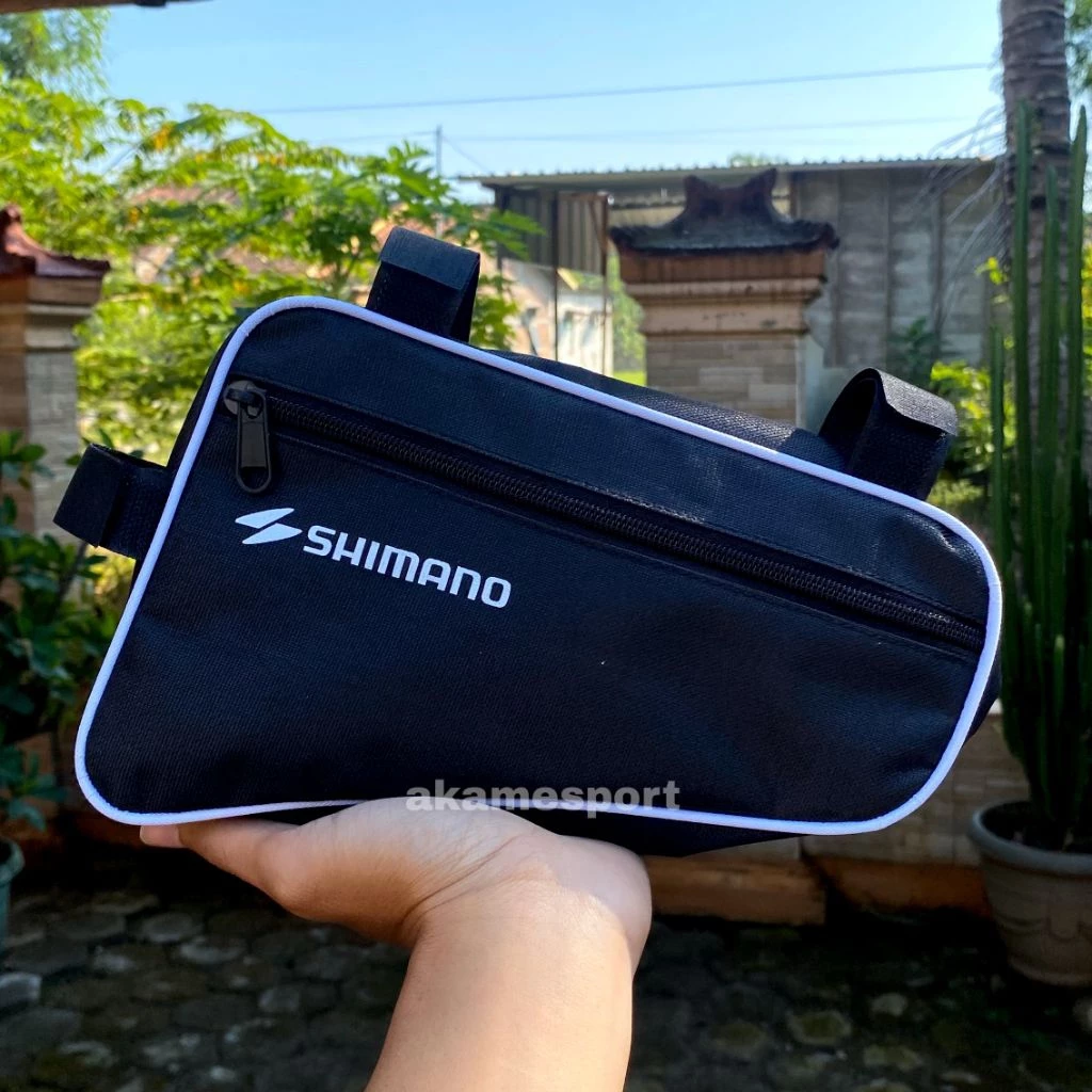 TAS SEPEDA SHIMANO MULTUFUNGSI TERMURAH DAN TERLARIS - TAS SEPEDA FRAME SEGITIGA - TAS