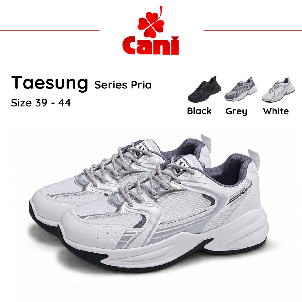(GAJIAN SALE) Cani Taesung Sepatu Pria Sneakers Fashion Kasual Sport Daily Shoes Trendy