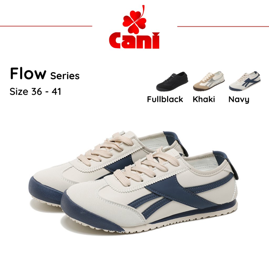 (GAJIAN SALE) [NEW ARRIVAL] Cani Flow Sepatu Wanita Fashion Korea Kasual Shoes Kekinian