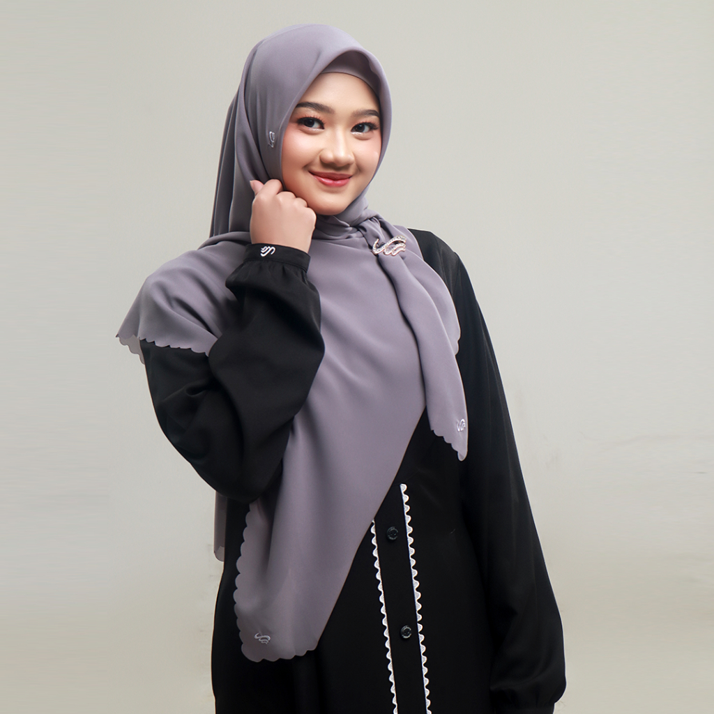 Rabbani - Kerudung Segi Empat Wanita Zahira Aurion V2 XL