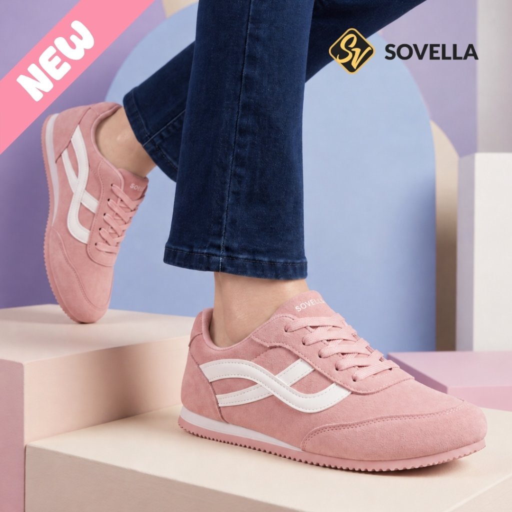 SOVELLA Riley Sepatu Sneakers Wanita Stylish Korean Look
