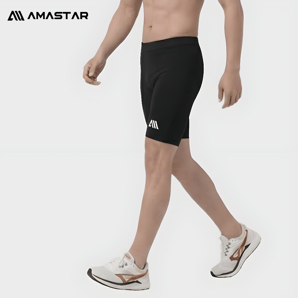 AMASTAR Shorts Legging Pendek Pria Manset Celana Dalaman Olahraga