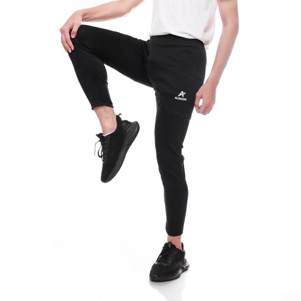 AURION Celana Legging Panjang Bawahan Olahraga Sepakbola Futsal Lari Gym