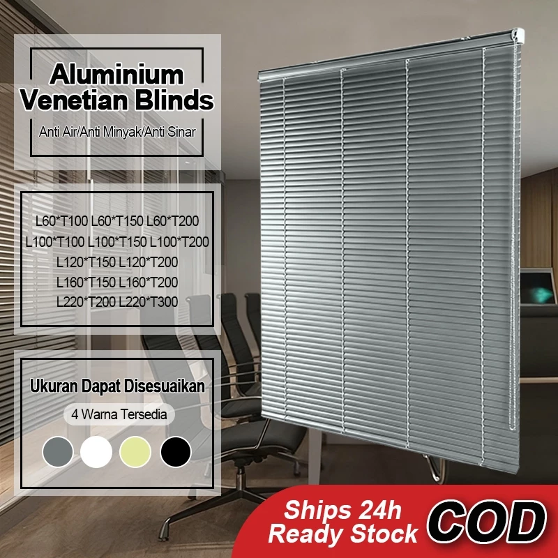 47. Tirai Venetian Aluminium Blind
