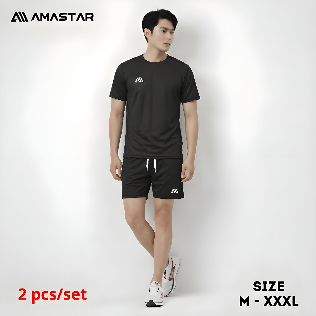 AMASTAR Orion 1set Kaos Jersey Olahraga Pria Wanita