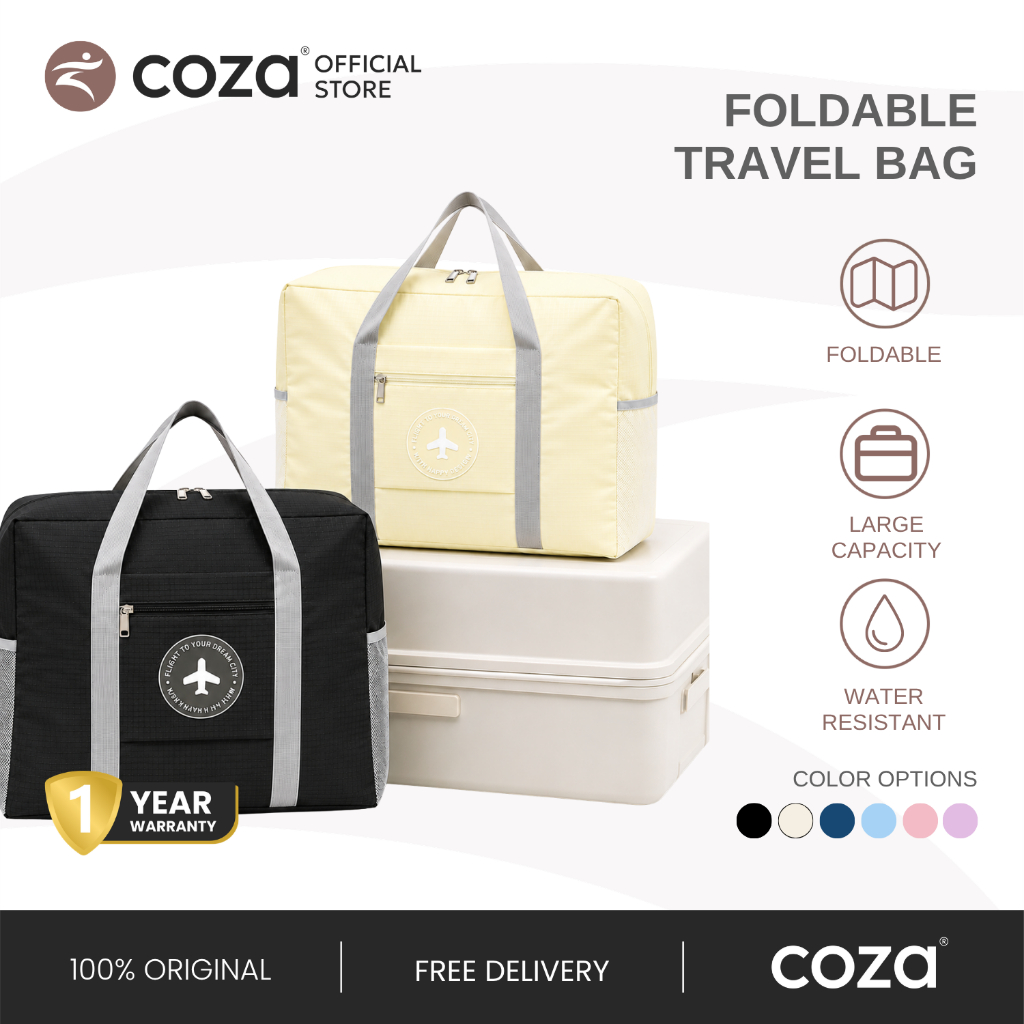 COZA Foldable Travel Bag Tas Koper Lipat Luggage Tas Travel Tas Hand Carry