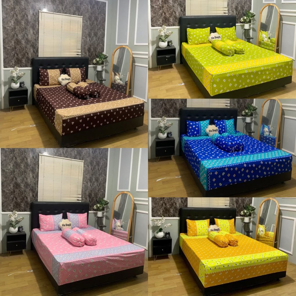 SPREI MOTIF HOMEMADE UKURAN 120 160 180 200 TINGGI 20 / SPREI KASUR / SPREI DISPERSE