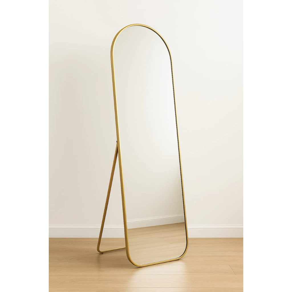 Standing Mirror Oval Fullbody Kaca 40x150cm