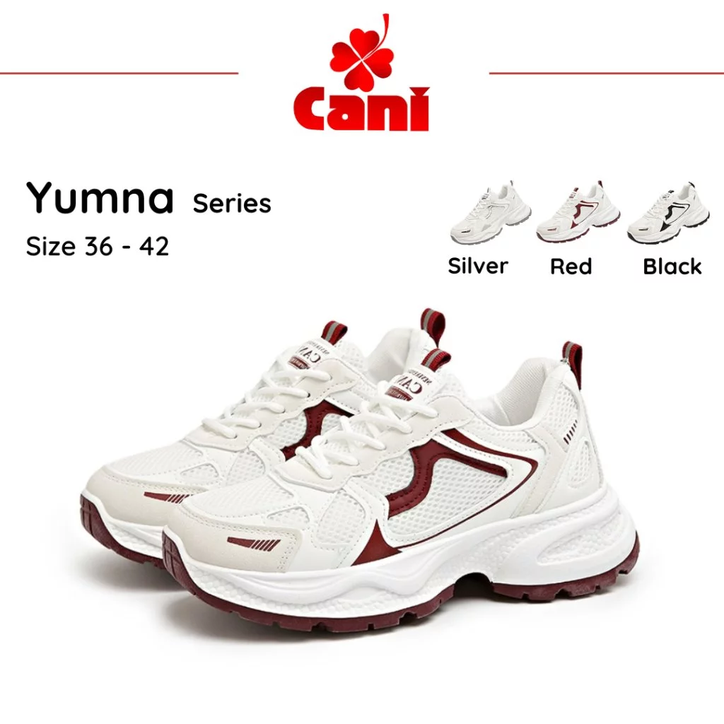(GAJIAN SALE) Cani Yumna Sepatu Sneakers Wanita Fashion Sport Olahraga Korean Trendy 9255