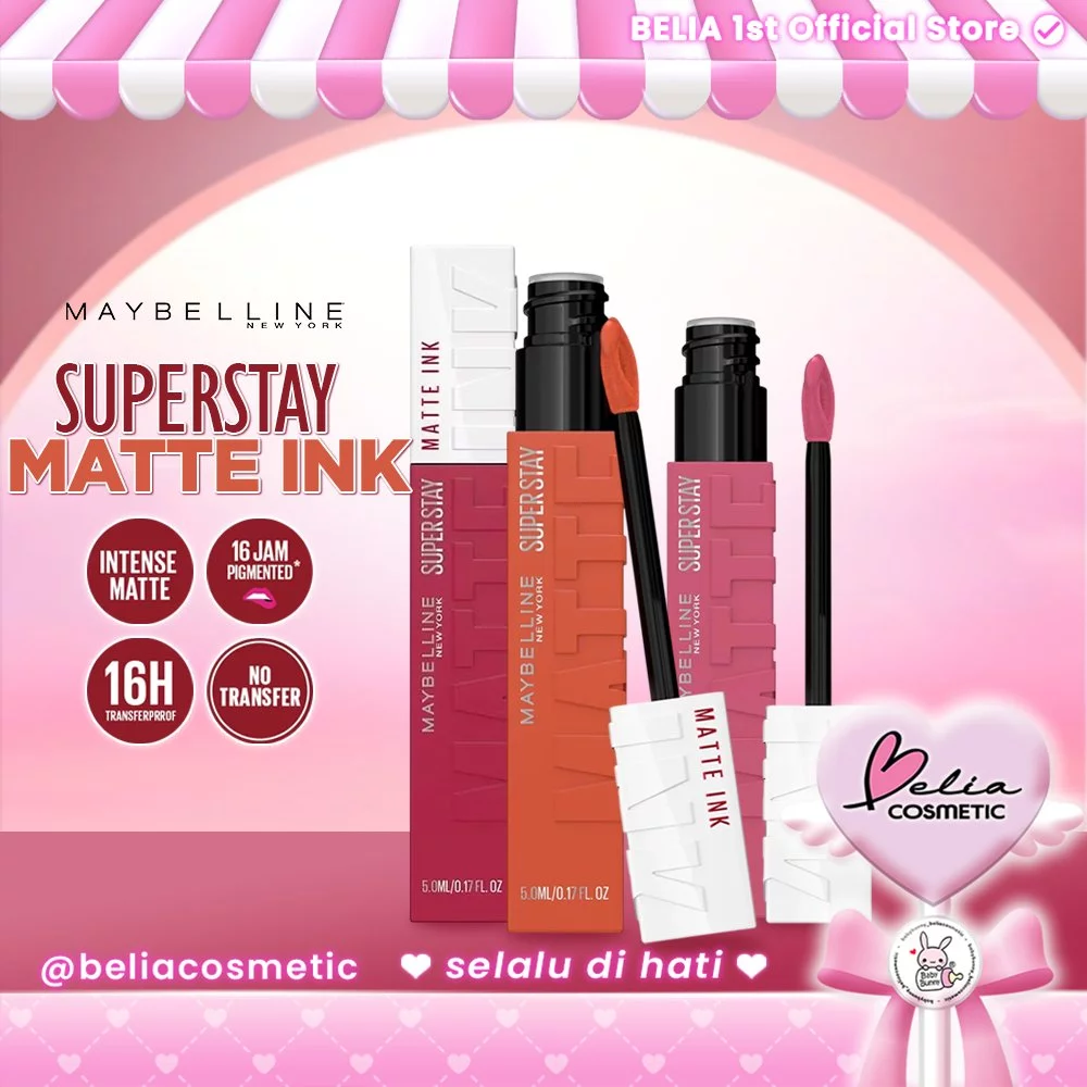 Super Stay Matte Ink BPOM 100% Original Maybelline Lip Cream