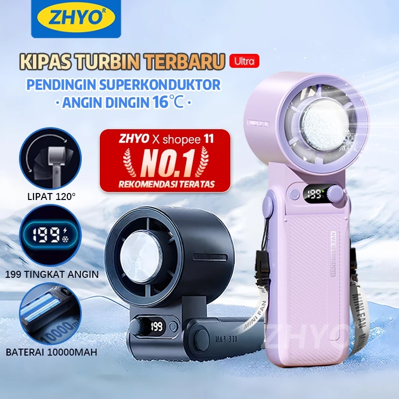 ZHYO 199 Tingkat Kecepatan Kipas Angin Mini