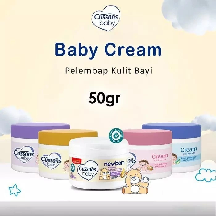 (BOSS) Cussons Baby Cream Krim Bayi 50gr