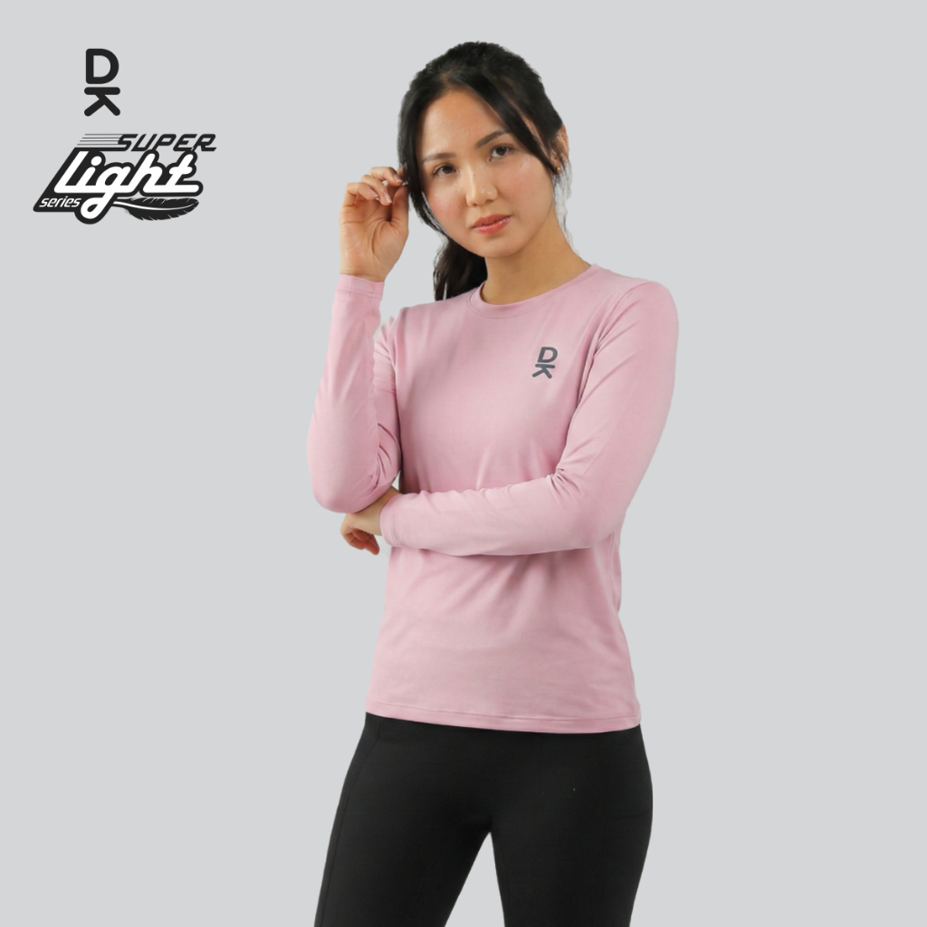 Duraking Jersey Olahraga Lengan Panjang Wanita Super Light Series Basic Color Upgraded