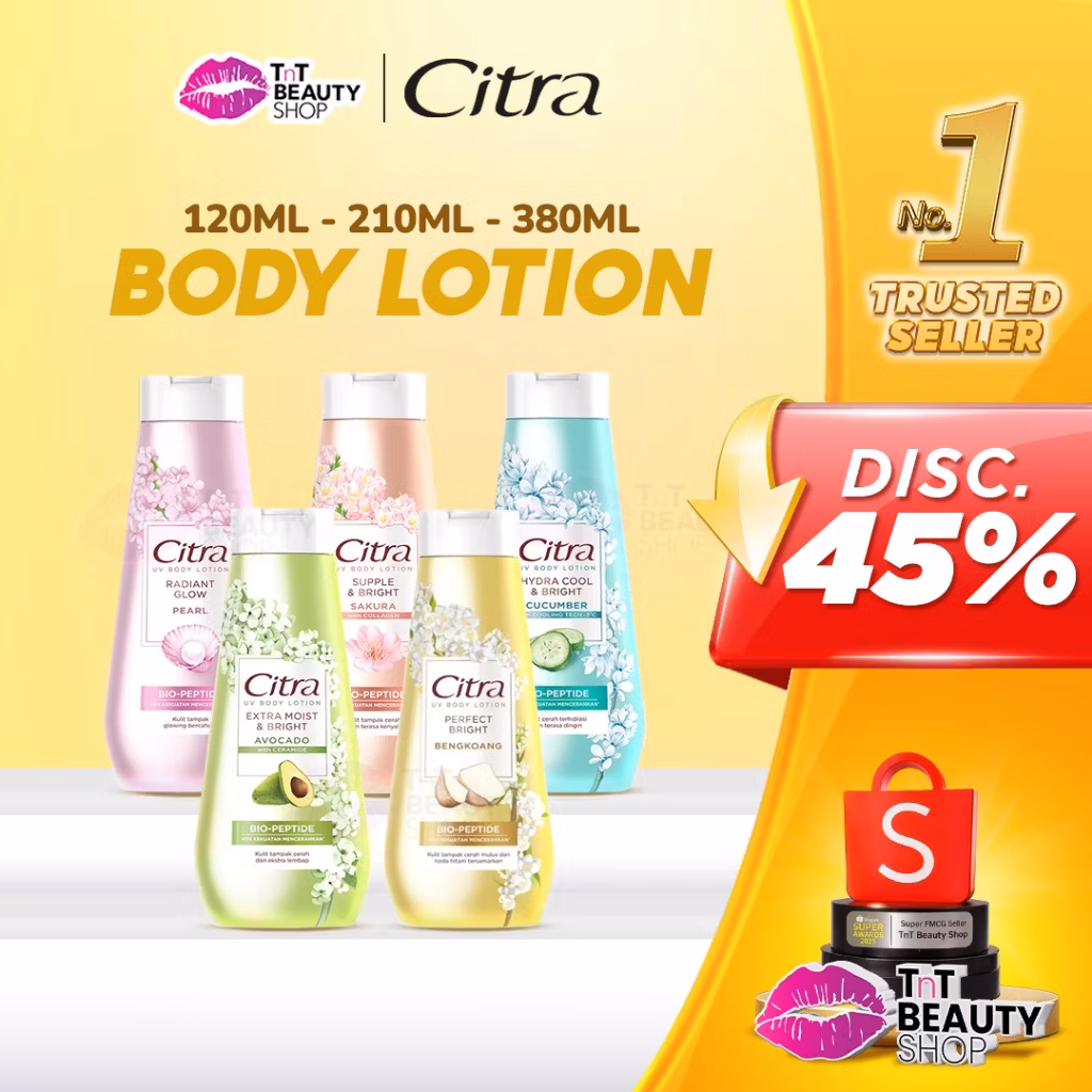 Citra Hand Body Lotion 120ml - 210ml - 380ml | Tnt Beauty Shop