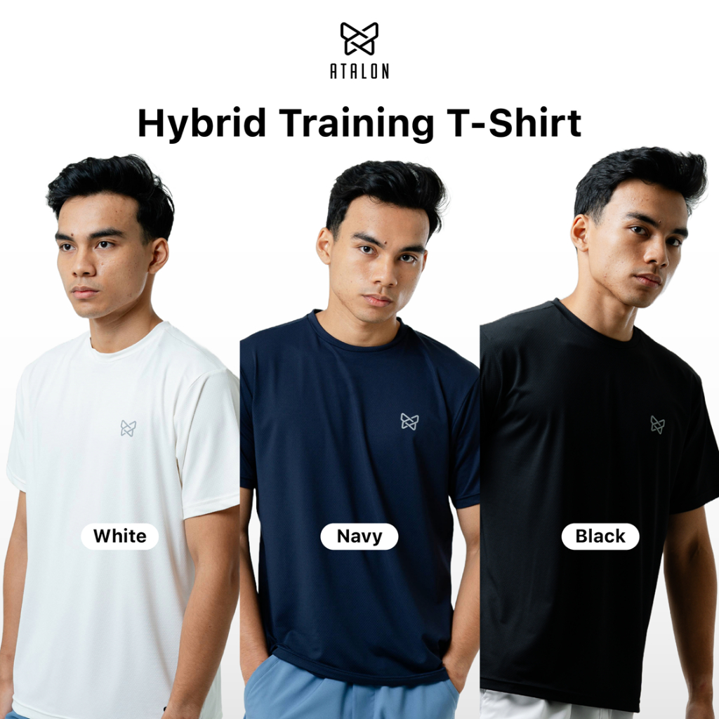 Kaos Olahraga Tennis / Padel / Training / Gym - Atalon Hybrid Training T-Shirt