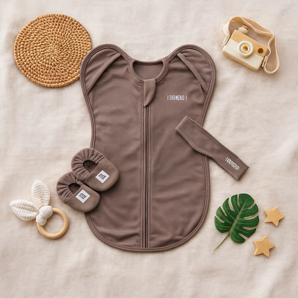 Bedong Bayi Sleepsack Resleting Bahan Lembut Nyaman Anti Gerah