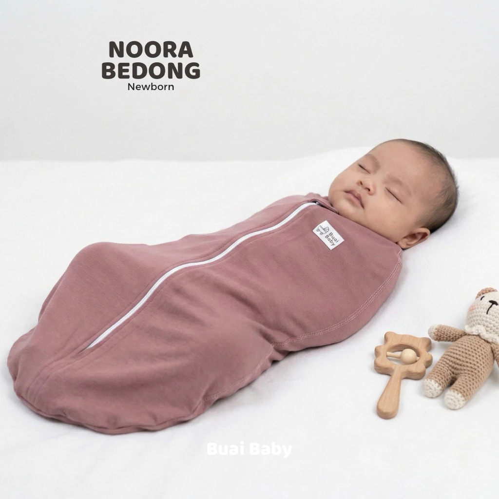Buai Baby - Noora Bedong Instan Newborn Usia 0 - 3 Bulan