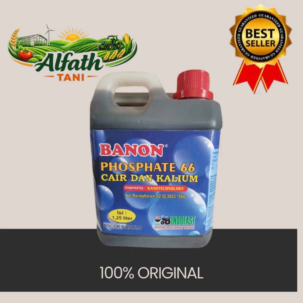 Banon Phosphate 66 1Liter | Pupuk & Kalium Pupuk Organik