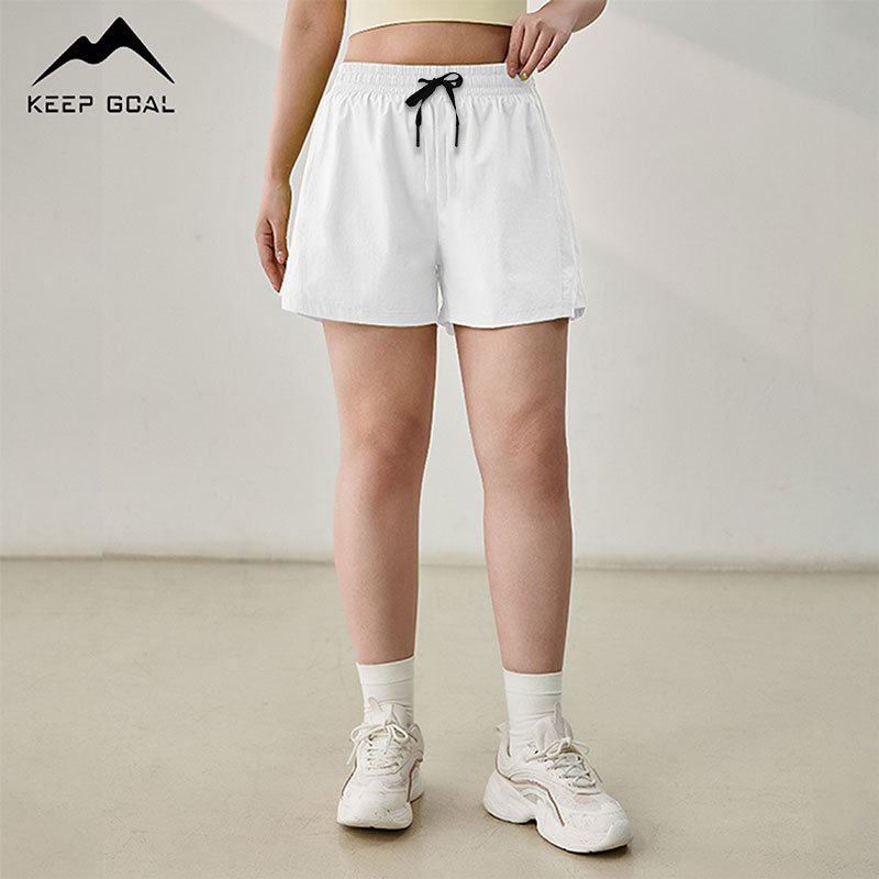 KEEP GOAL celana pendek olahraga wanita yoga premium sport jumbo