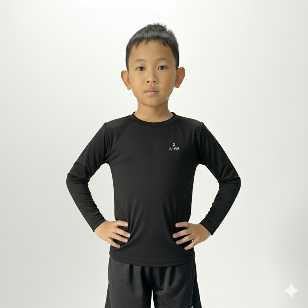 SLIPMAX Manset Baselayer Anak Olahraga 4-15 Tahun || Manset Kids Olahraga Renang Sepakbola